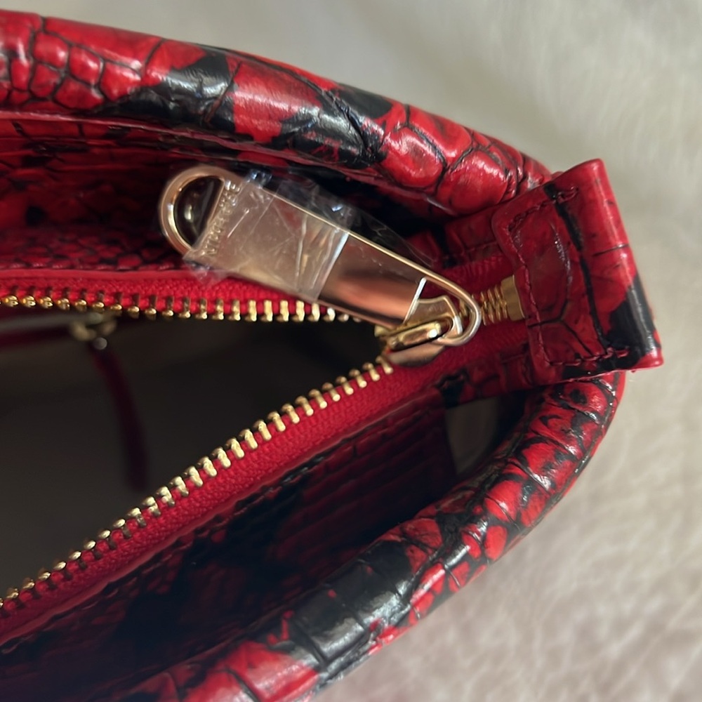 Brahmin Elaine Lipstick Ombre Melbourne leather bag NWOT - Picture 12 of 13